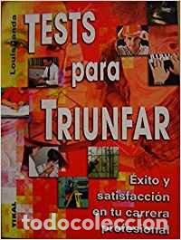 Libros de segunda mano: TESTS PARA TRIUNFAR (SIN COLECCION) - Foto 1