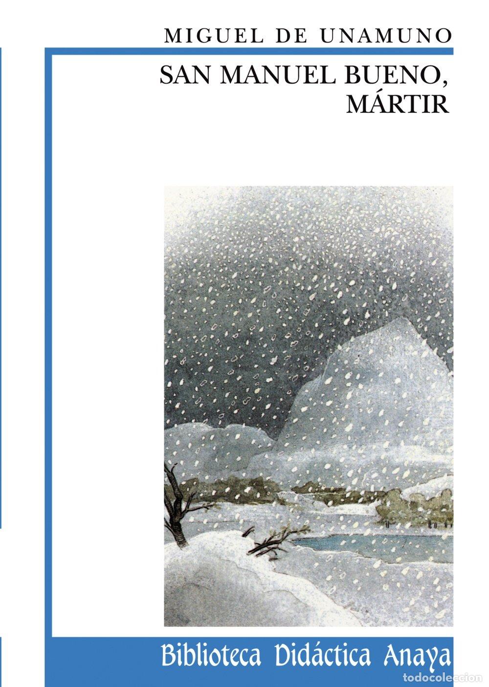 Libri di seconda mano: San Manuel Bueno, m&aacute;rtir (CL&Aacute;SICOS - Biblioteca Did&aacute;ctica Anaya)