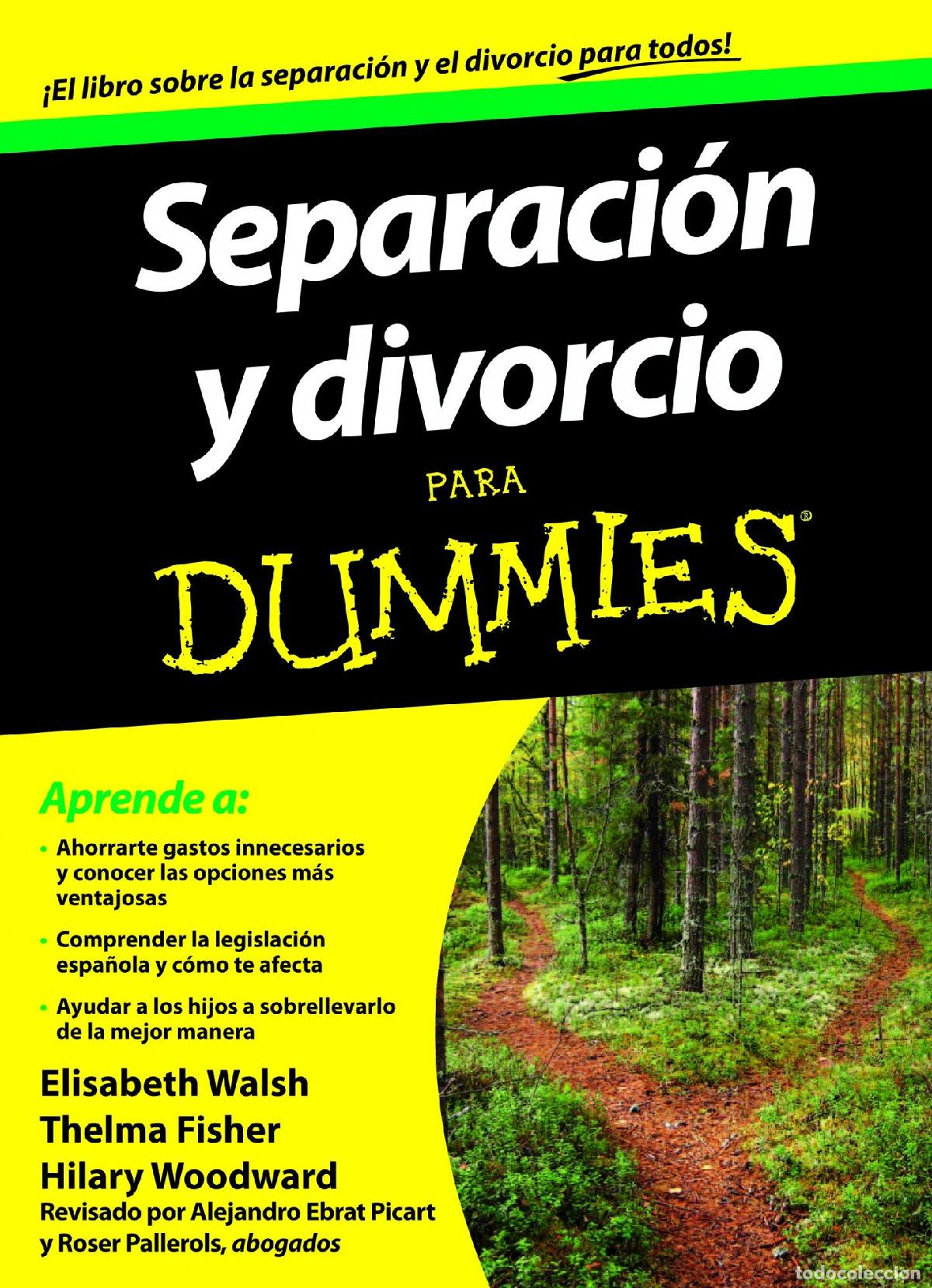 Libros de segunda mano: Separaci&oacute;n y divorcio para Dummies - Foto 1