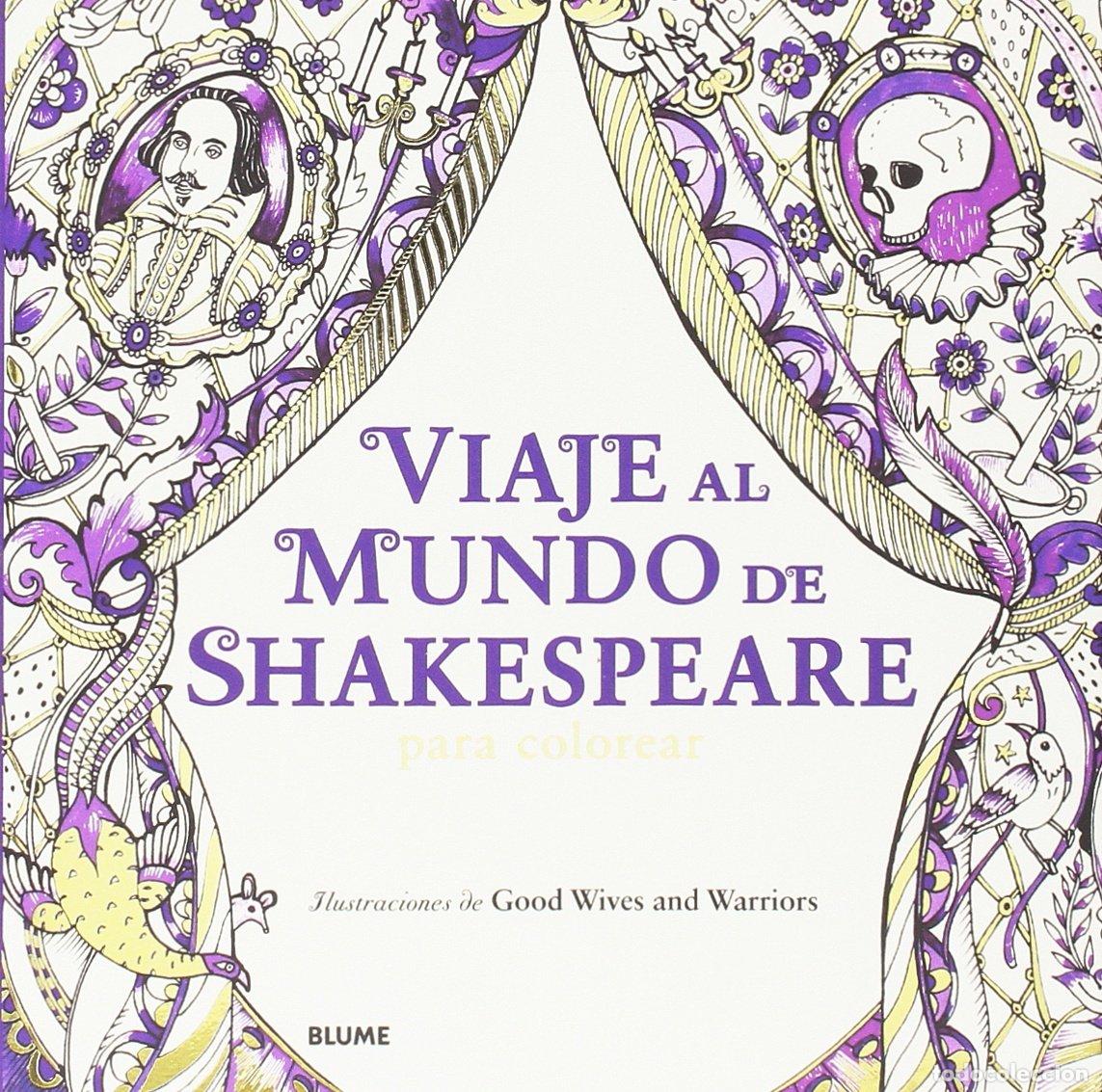 Second hand books: Viaje al mundo de Shakespeare: para colorear (SIN COLECCION)