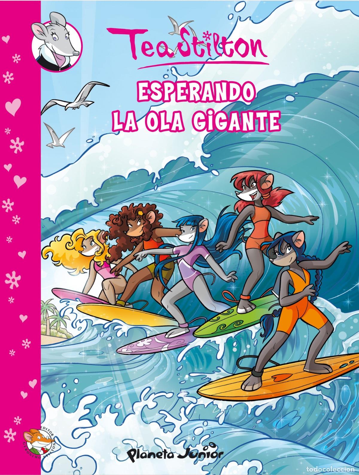 Second hand books: Esperando la ola gigante: C&oacute;mic Tea 4 (C&oacute;mic Geronimo Stilton)