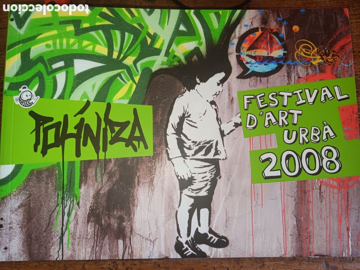 Libros de segunda mano: POLINIZA FESTIVAL D'ART URB&Aacute; 2008