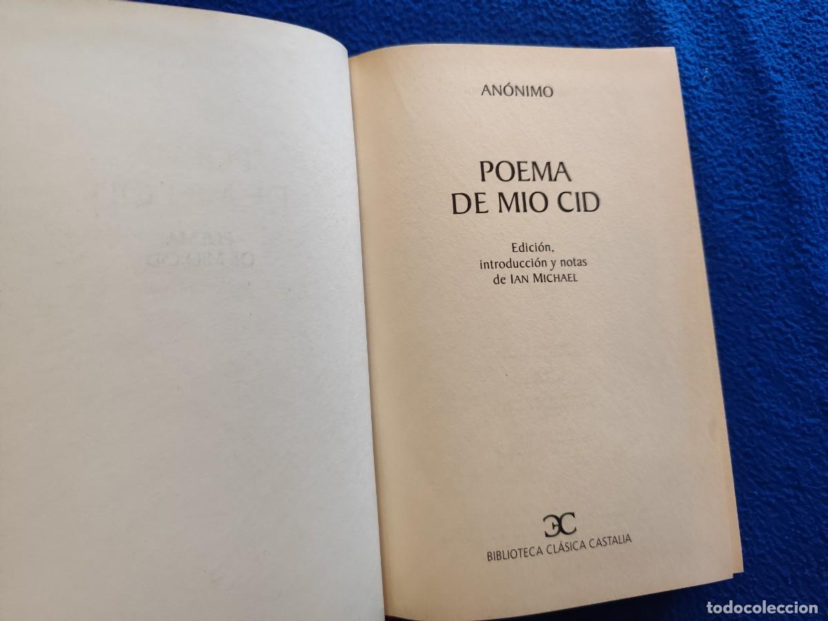 Libros de segunda mano: Poema de Mio Cid An&oacute;nimo Ed. Castalia 2001 - Foto 5
