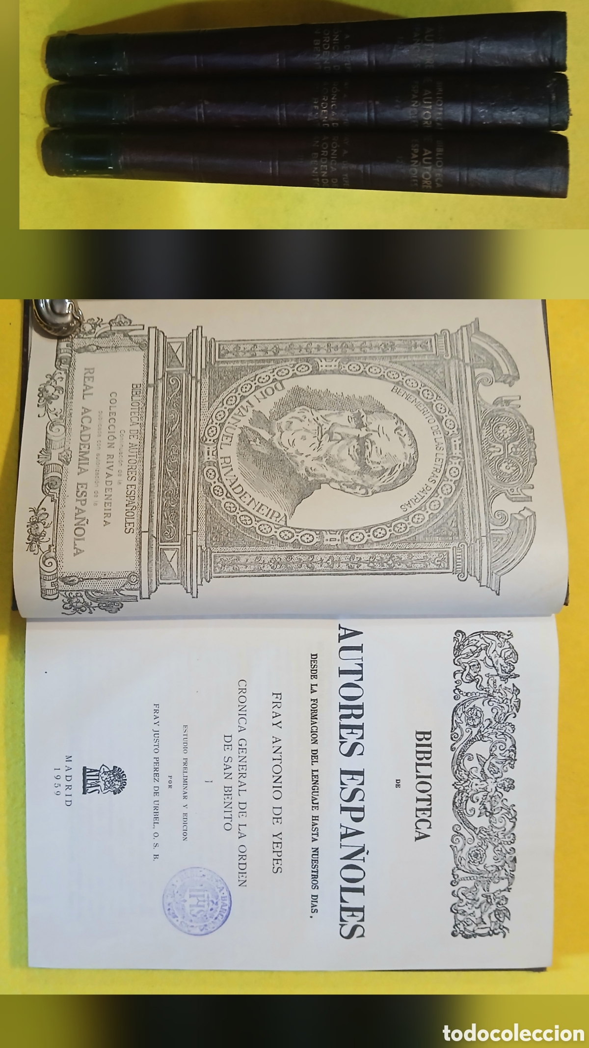 Libros de segunda mano: Cr&oacute;nica general de la orden de San Benito