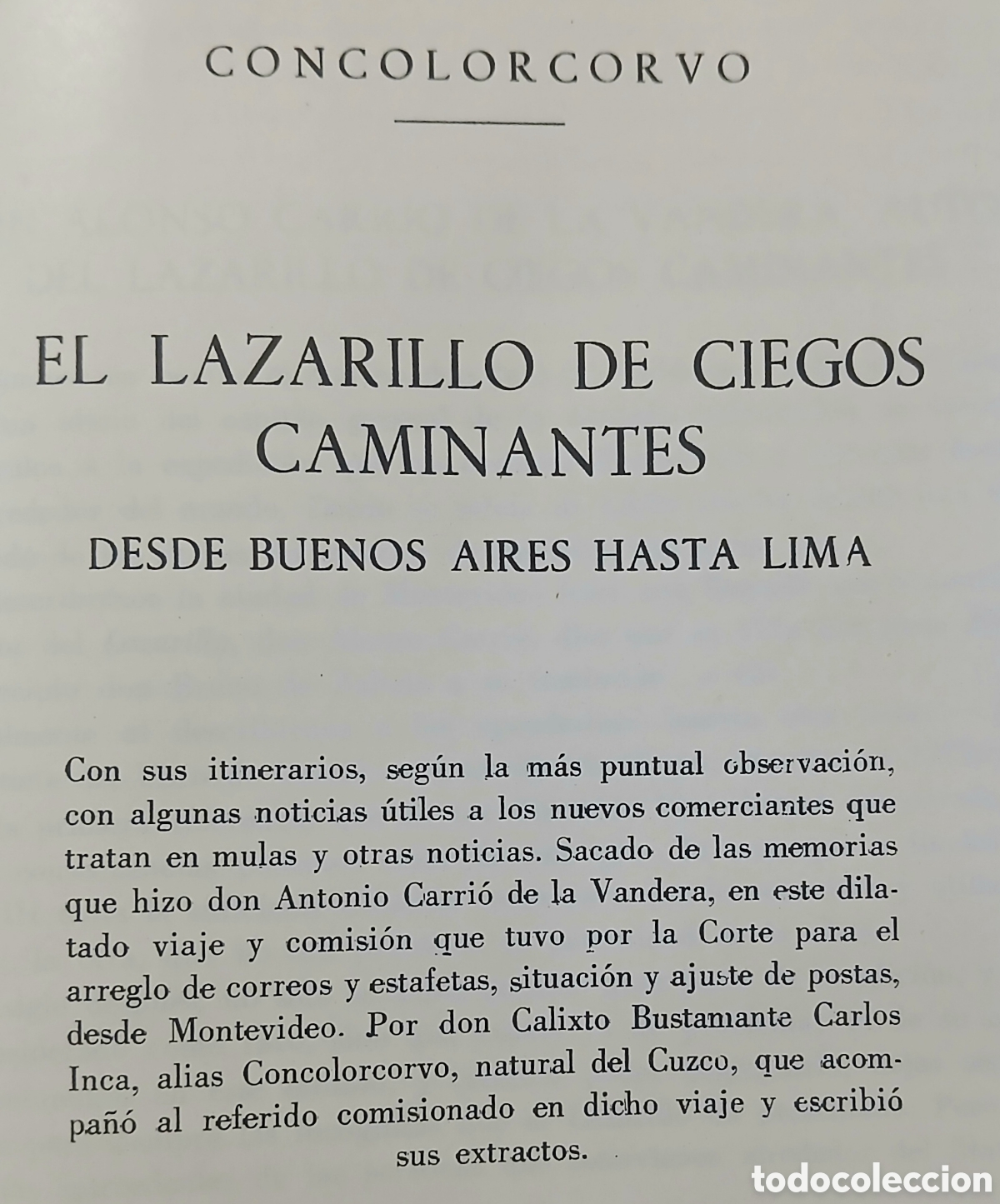 Libros de segunda mano: Relaci&oacute;n general de la villa imperial de Potos&iacute; y Concorlorcorvo. - Foto 9