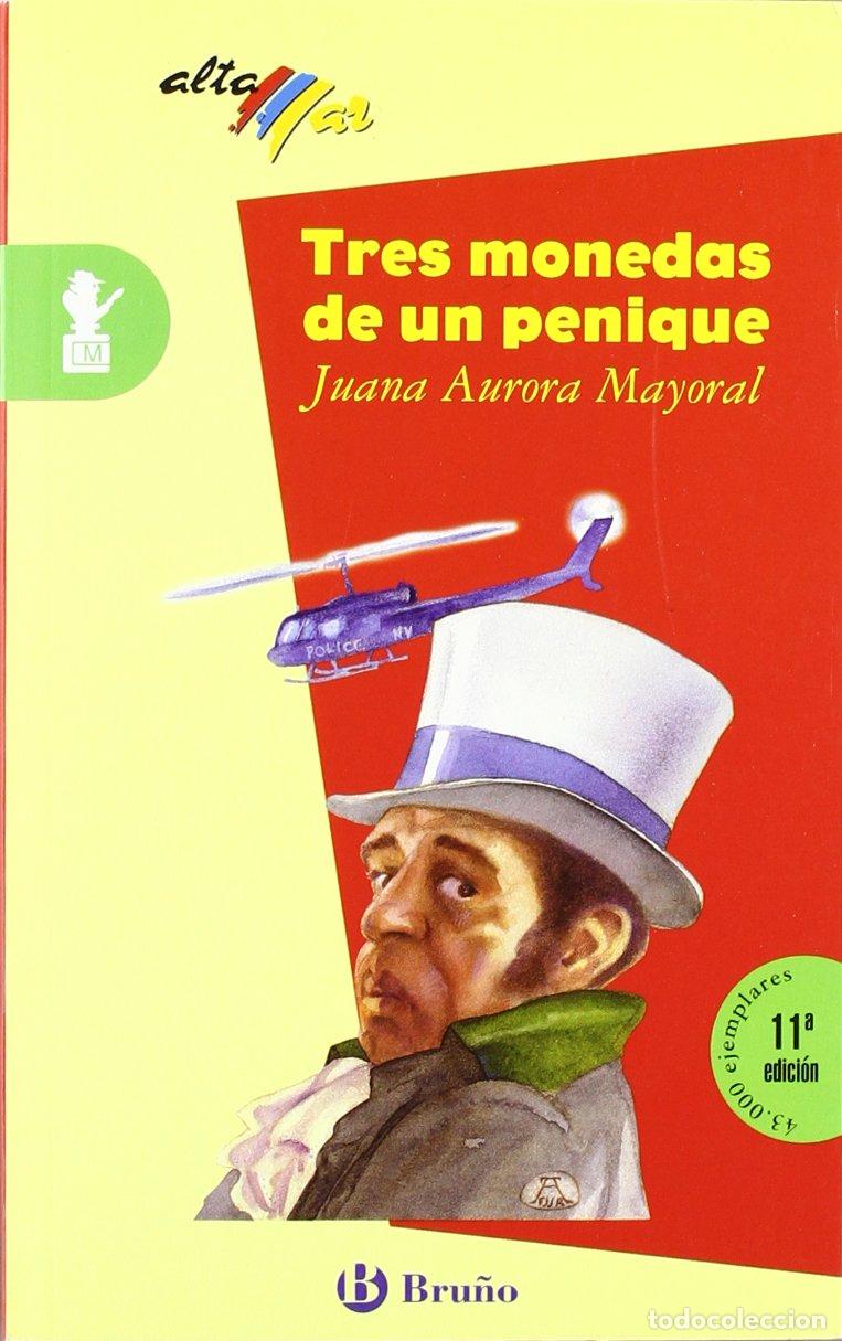 Second hand books: Tres monedas de un penique (Castellano - Bru&ntilde;o - Altamar)