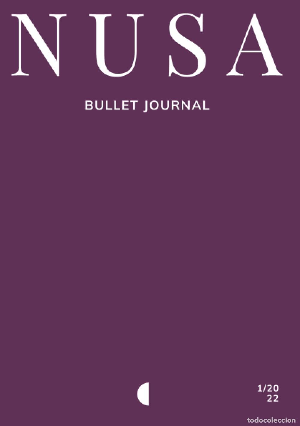 Libri di seconda mano: NUSA BULLET JOURNAL 1 (2022): Trimestre 1 - en Castellano