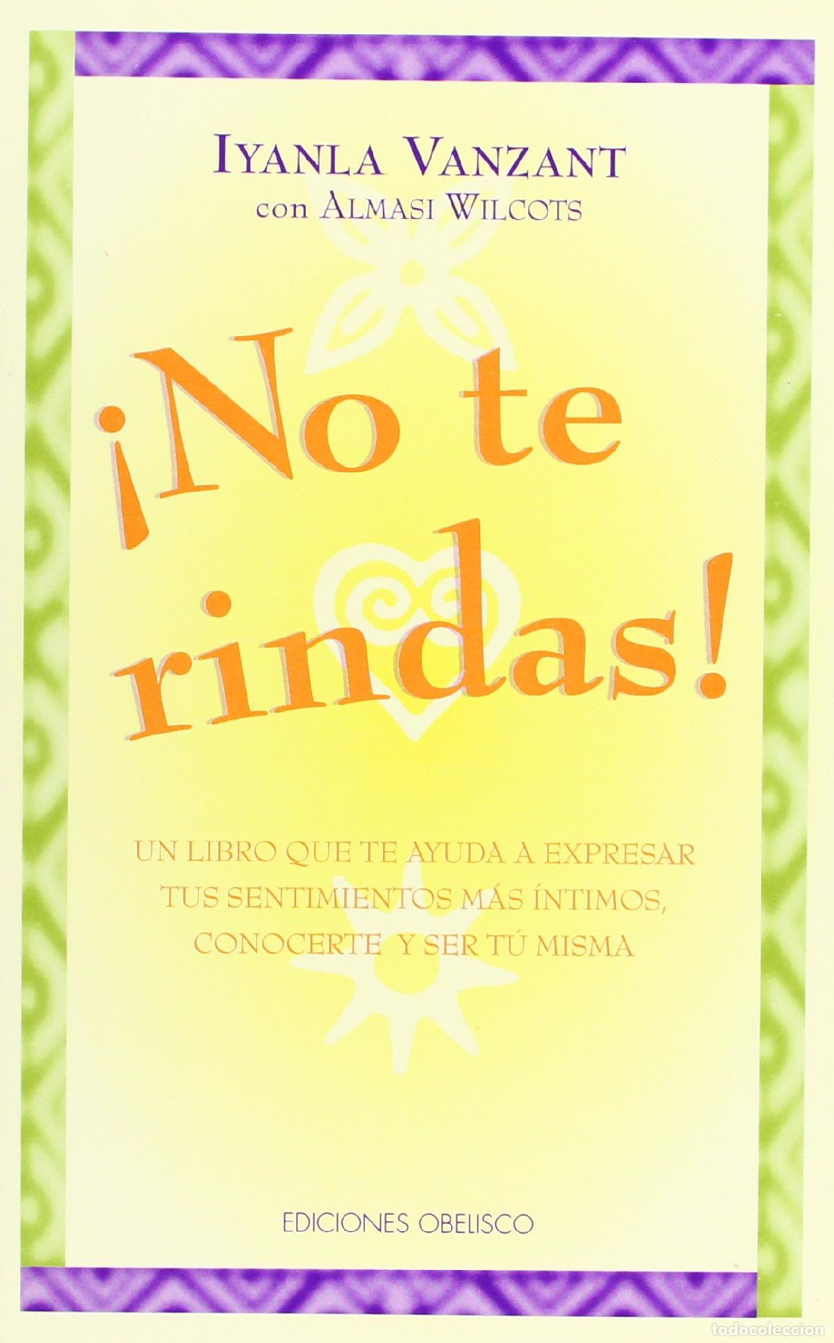 Libros de segunda mano: No te rindas - Vanzant, Iyania - Foto 1