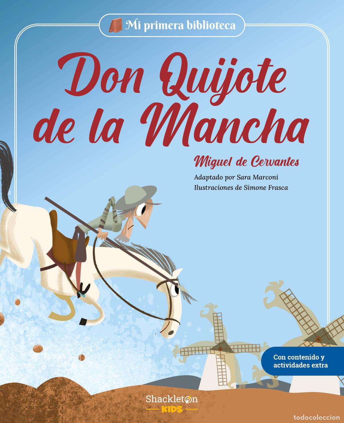 Livres d'occasion: Don Quijote de la Mancha: Libro infantil con juegos y actividades extra | Los grandes cl&aacute;sicos de la
