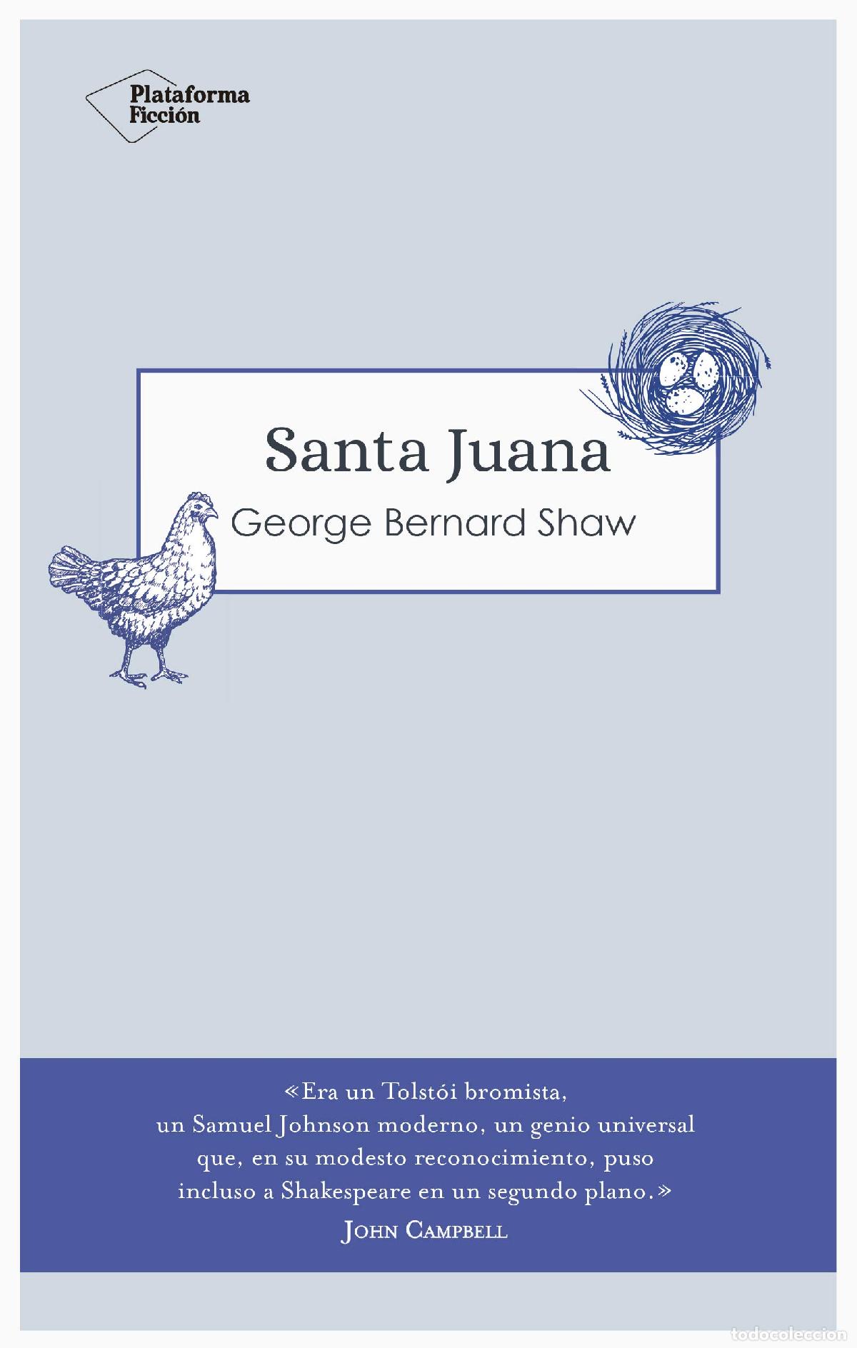 Libros de segunda mano: Santa Juana - Bernard Shaw, George