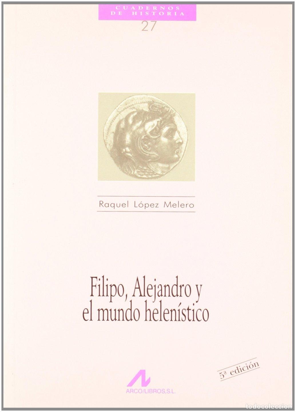Libros de segunda mano: FILIPO, ALEJANDRO Y EL MUNDO HELEN&Iacute;STICO (Cuadernos de historia)