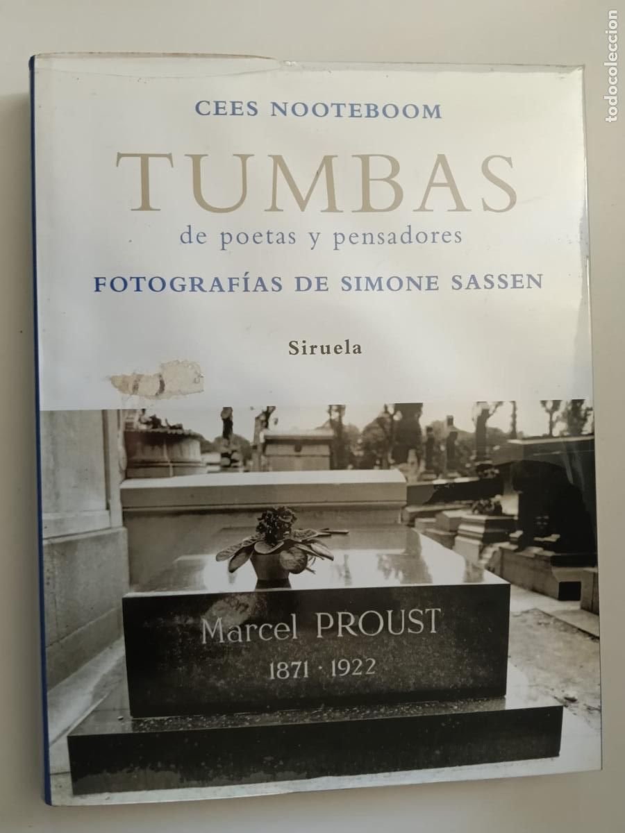Libros de segunda mano: LIBRO CEES NOOTEBOOM - TUMBAS DE POETAS Y PENSADORES