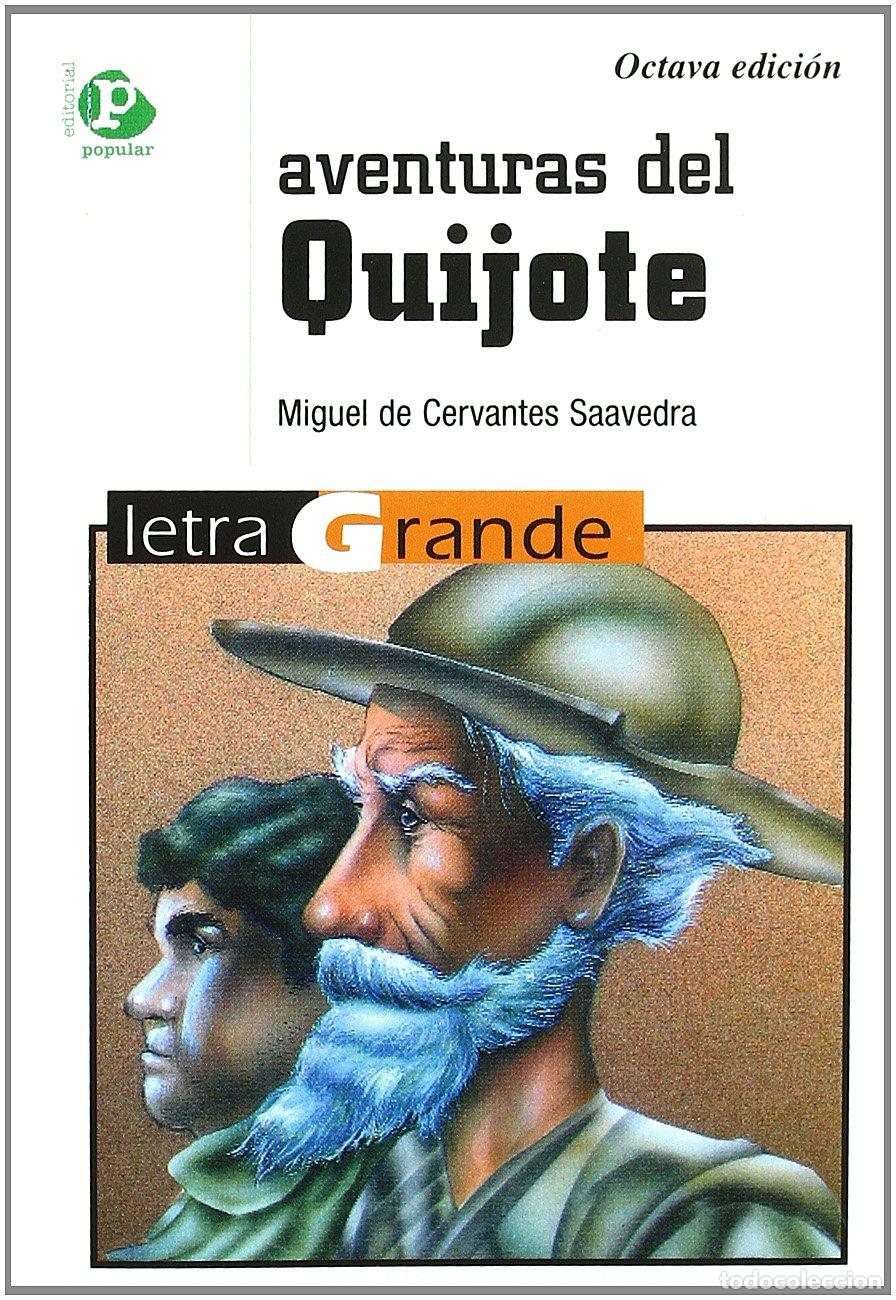 Libros de segunda mano: Aventuras del Quijote (Letra grande) - Foto 1