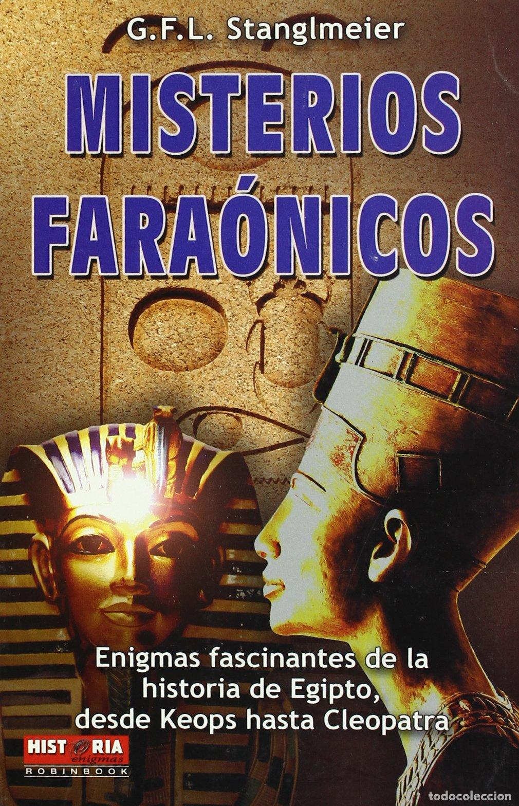 Libros de segunda mano: Misterios fara&oacute;nicos