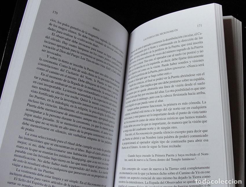 Libros de segunda mano: LAS PUERTAS DEL NECRONOMICON - SIMON - - Foto 3