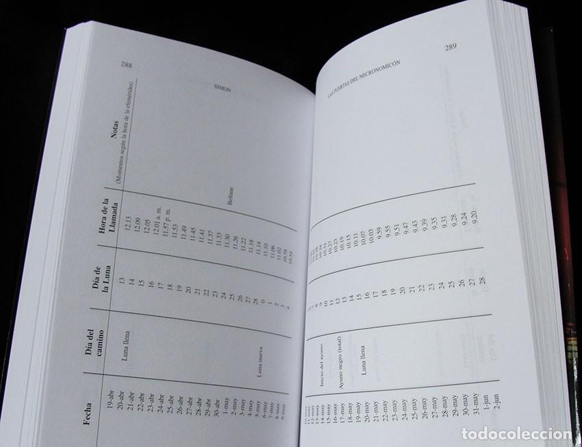 Libros de segunda mano: LAS PUERTAS DEL NECRONOMICON - SIMON - - Foto 4