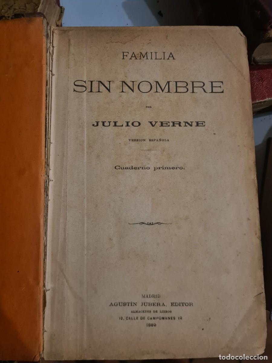 Libros de segunda mano: Julio Verne sin nombre 1 edici&oacute;n