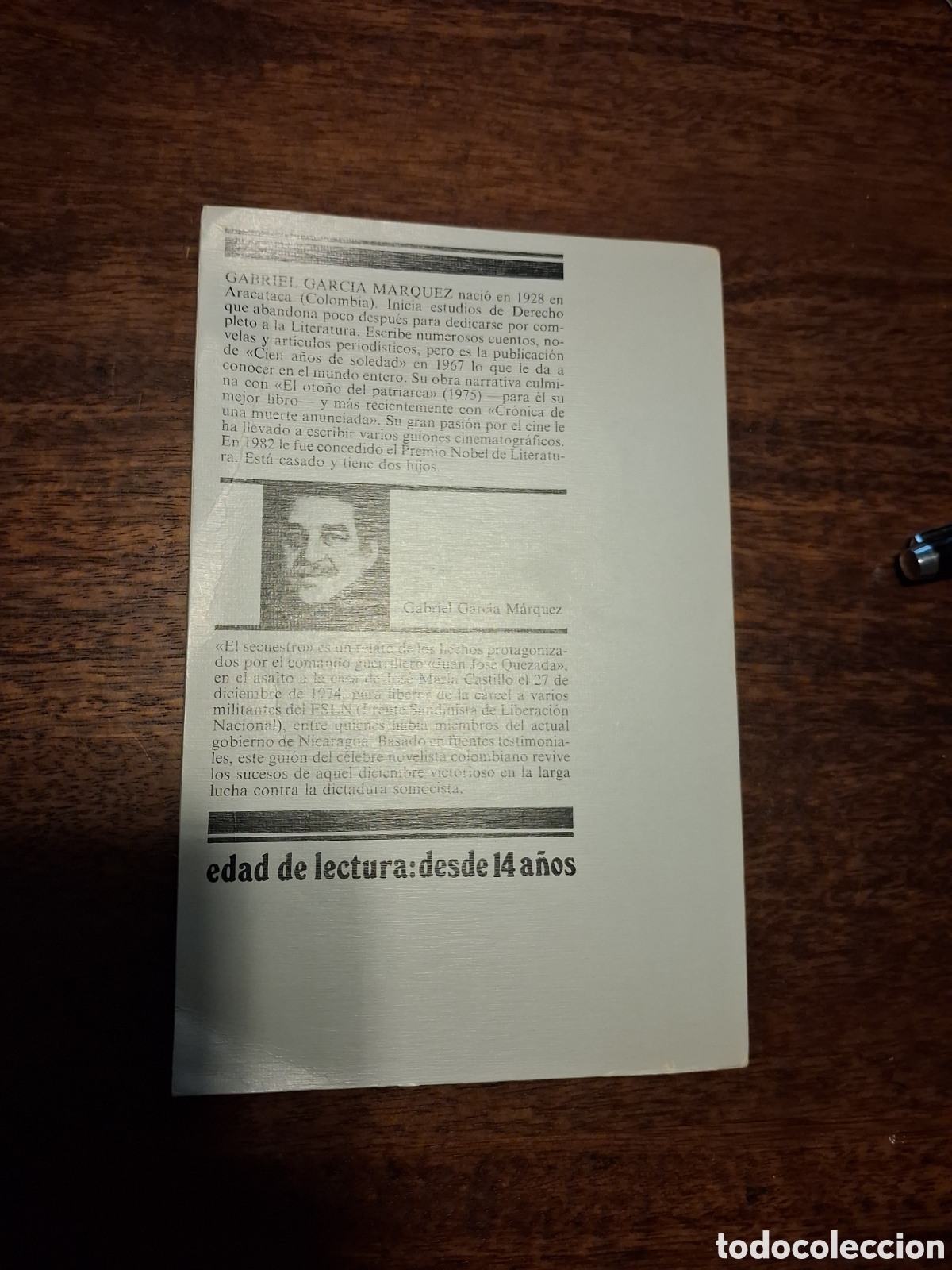 Libros de segunda mano: El secuestro, Gabriel Garc&iacute;a M&aacute;rquez - Foto 2