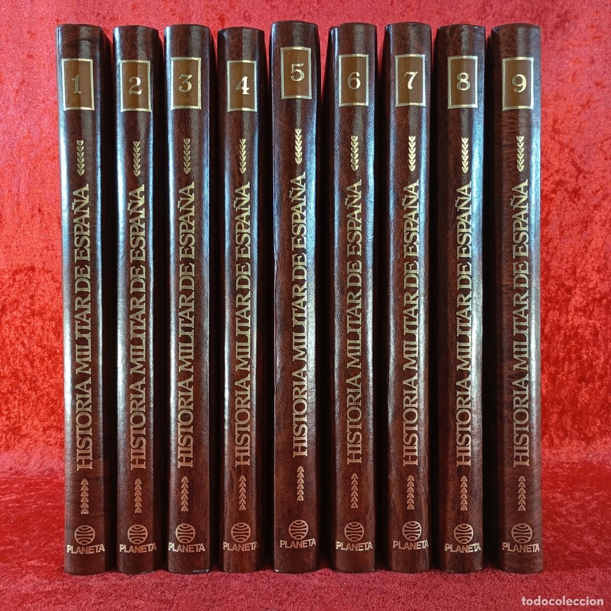 Libros de segunda mano: HISTORIA MILITAR DE ESPA&Ntilde;A - RICARDO DE LA CIERVA - PLANETA - COLECCI&Oacute;N 9 TOMOS: DEL 1 AL 9 / 3433