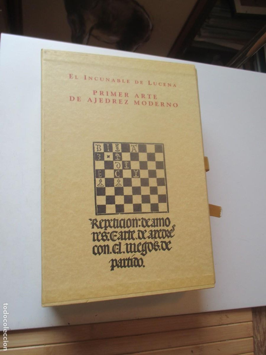 Libros de segunda mano: JOQU&Iacute;N P&Eacute;REZ ARRIAGA El incunable de Lucena . Primer arte de ajedrez moderno W41159