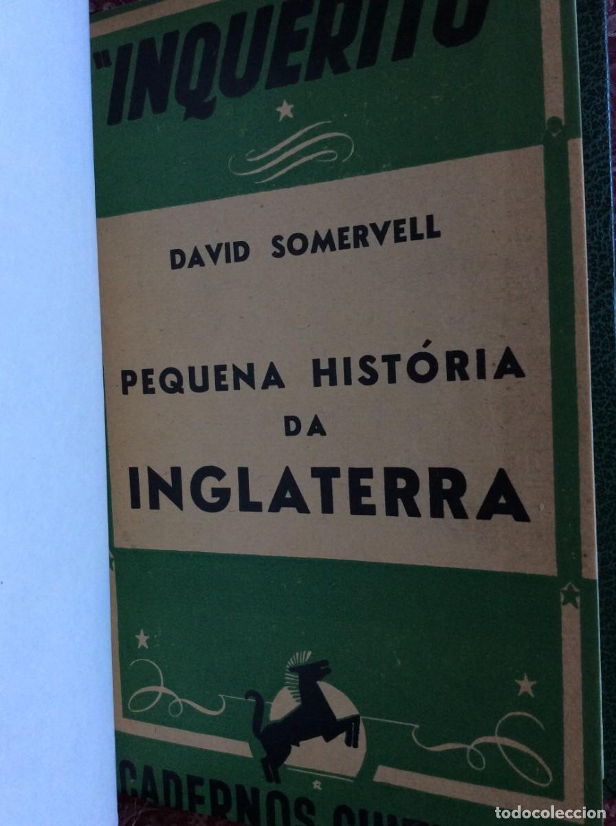 Libros de segunda mano: Pequena Hist&oacute;ria da Inglaterra (Editorial Inqu&eacute;rito), 1941. Envio gr&aacute;tis