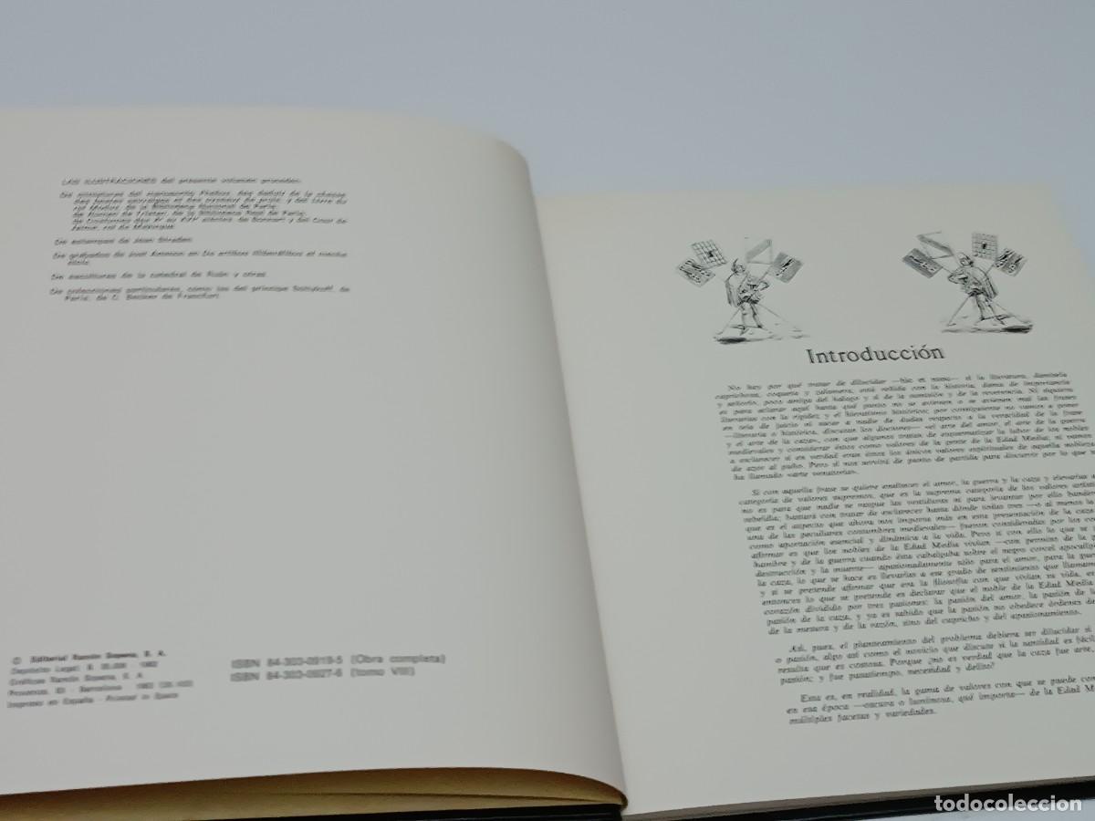 Libros de segunda mano: VIDA Y COSTUMBRES DE LA EDAD MEDIA LA CAZA - Foto 2