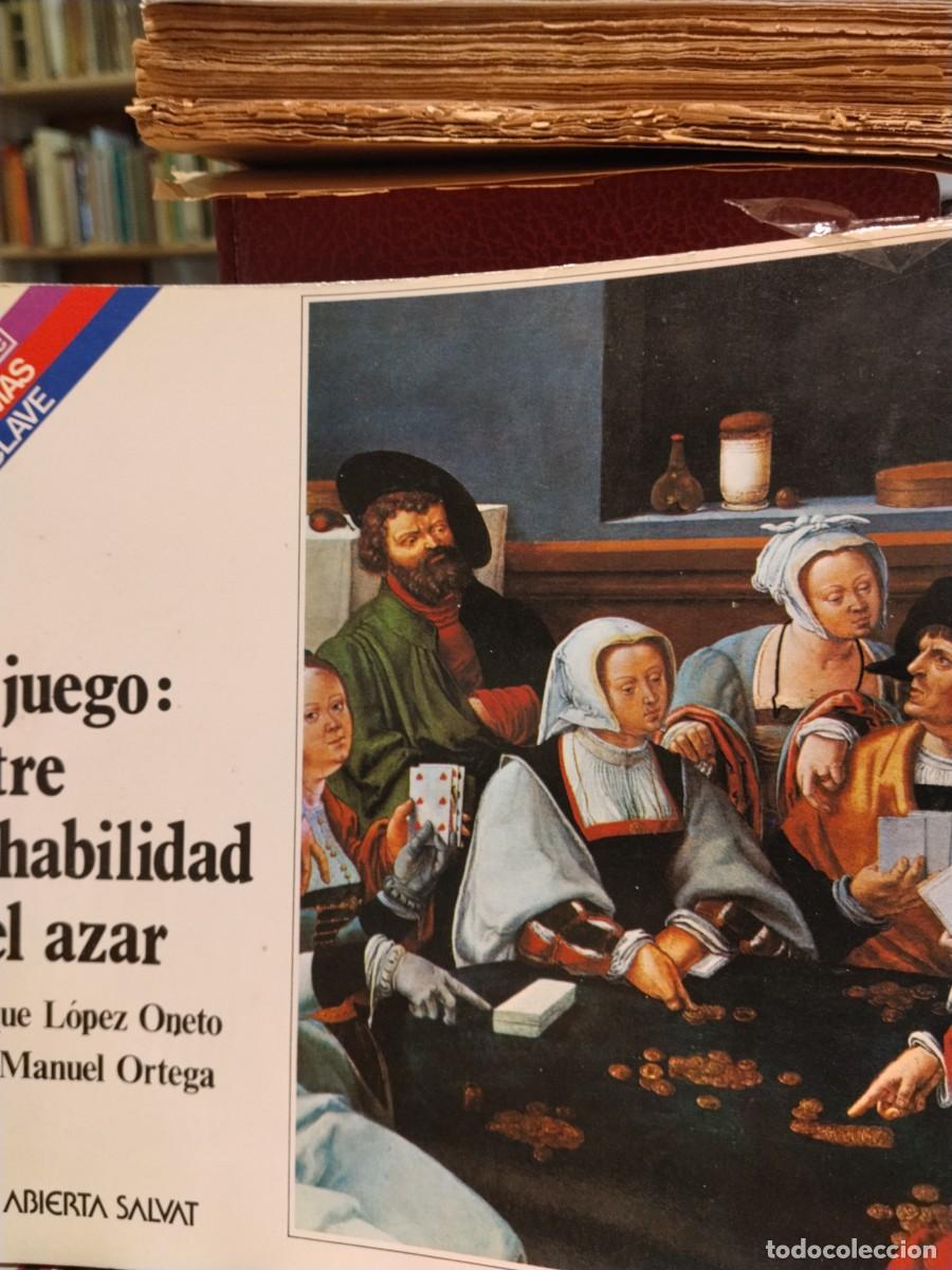 Libros de segunda mano: Enrique L&oacute;pez Oneto/ Juan Manuel Ortega. El juego: entre la habilidad y el azar