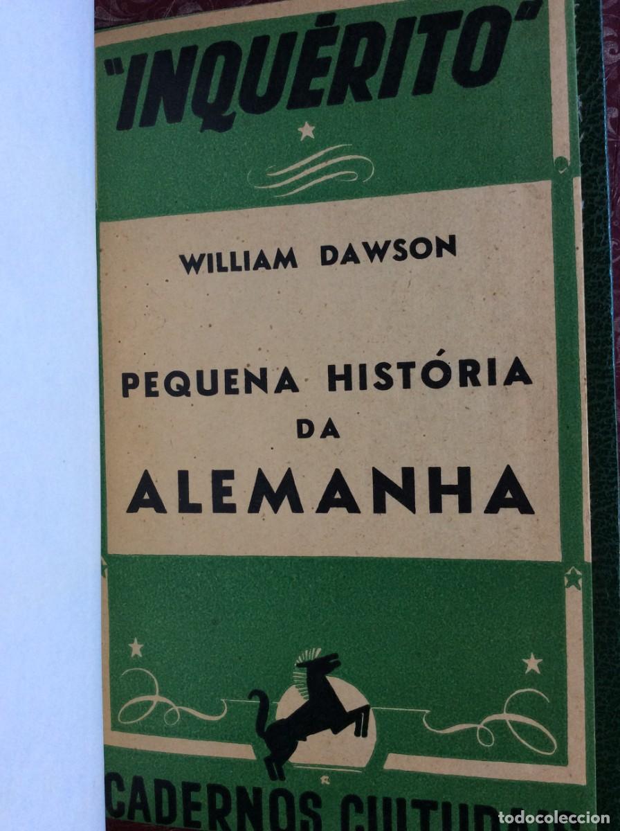 Libros de segunda mano: Pequena hist&oacute;ria da Alemanha. Por William Dawson; 1941. Cadernos inqu&eacute;rito. Envio gr&aacute;tis