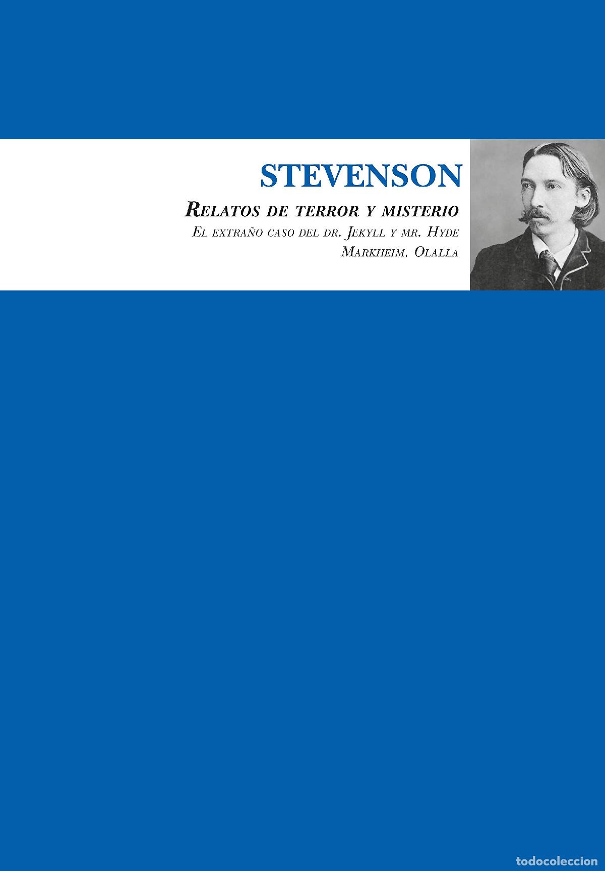 Libros de segunda mano: Stevenson. Relatos De Terror y Misterio (Biblioteca de Literatura Universal (BLU))