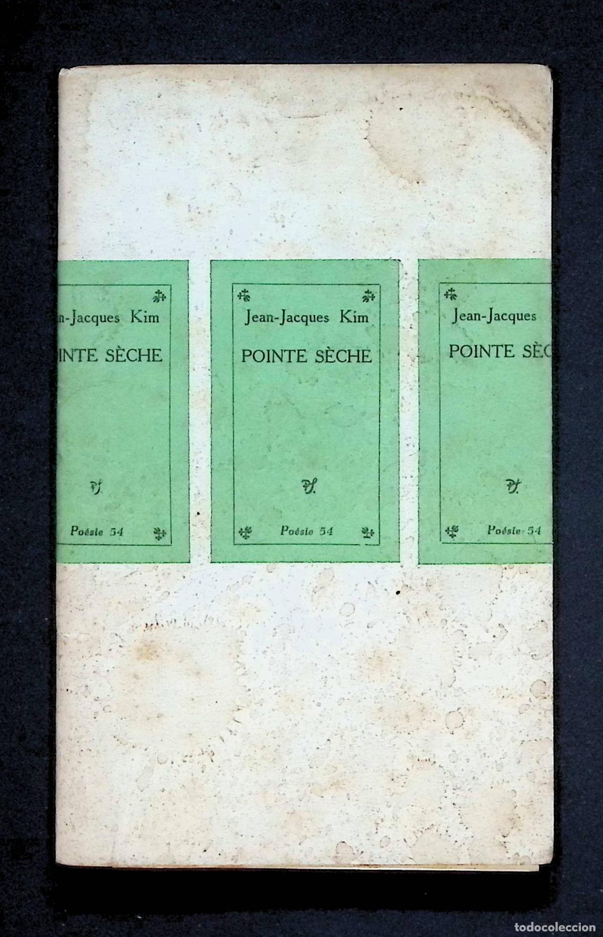 Libri di seconda mano: POINTE S&Egrave;CHE. - KIM, Jean-Jacques.
