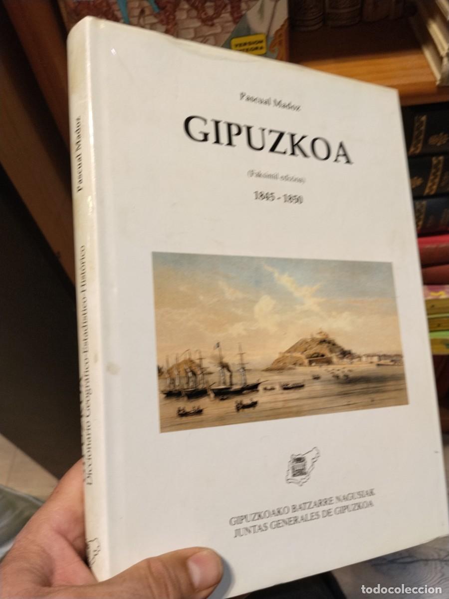 Libros de segunda mano: Pascual Madoz. Gipuzkoa ( faksimil edizioa)