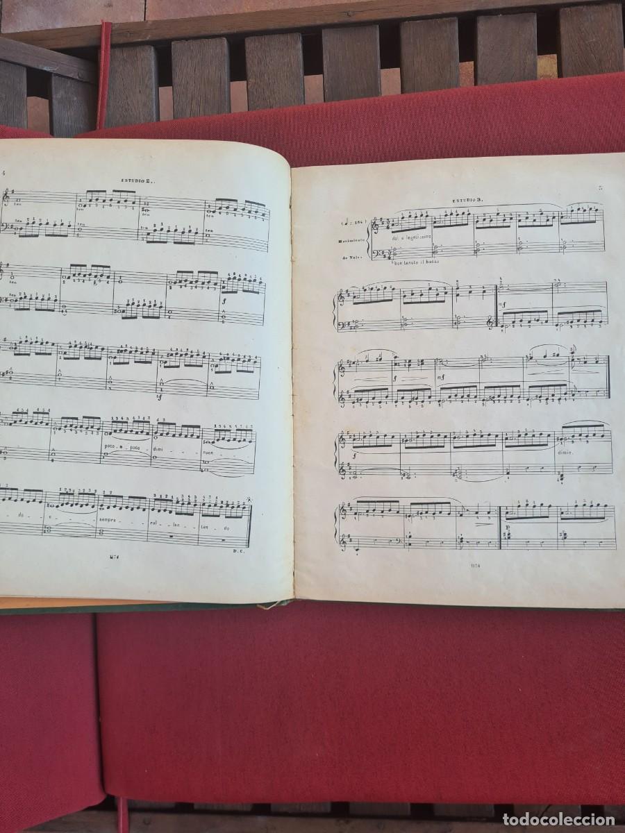 Libros de segunda mano: Libro estudio de piano edici&oacute;n dotesio 1900 - Foto 2
