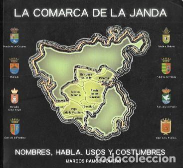 Libros de segunda mano: LA COMARCA DE LA JANDA - NOMBRES, HABLA, USOS Y COSTUMBRES - RAMOS ROMERO, MARCOS - A-CA-4486