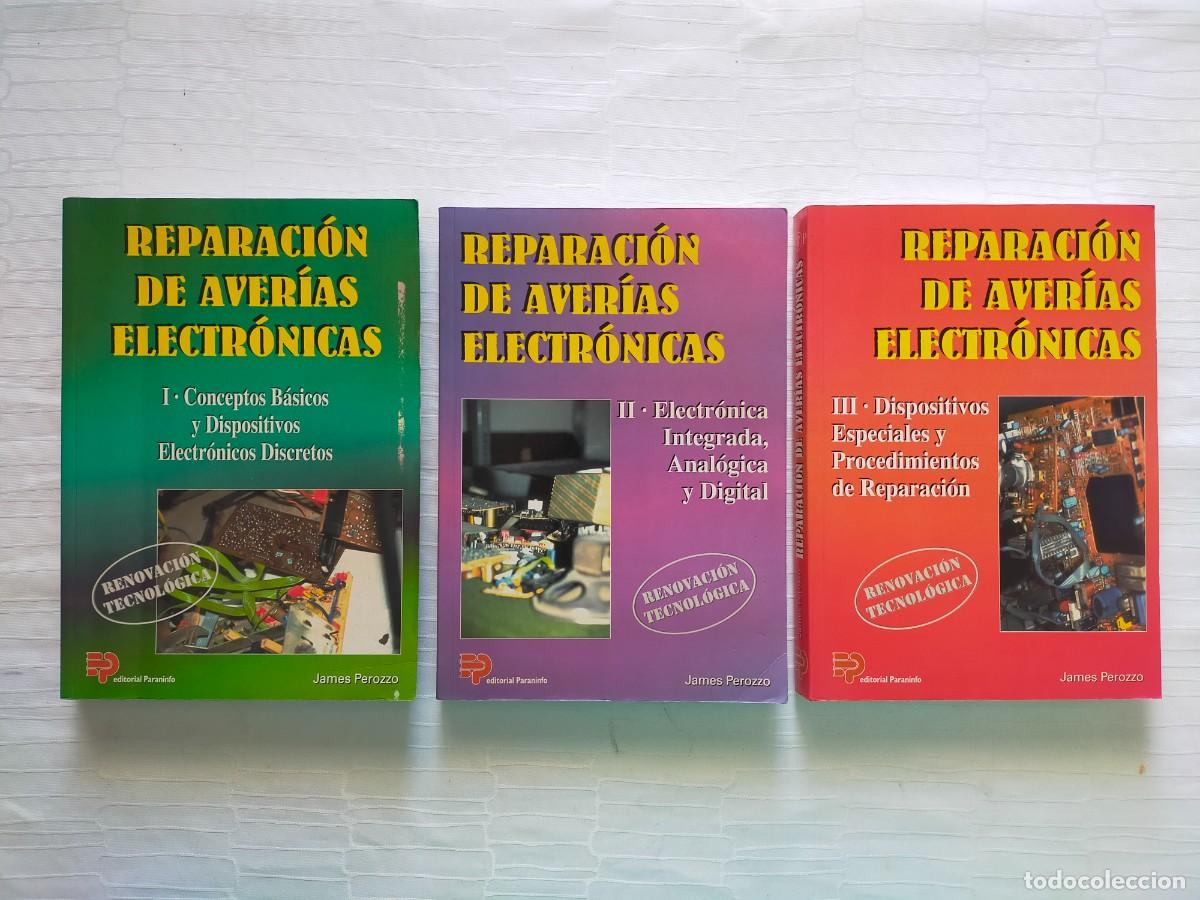 Libros de segunda mano: REPARACION DE AVERIAS ELECTRONICAS - James Perozzo - Editorial Paraninfo 1996