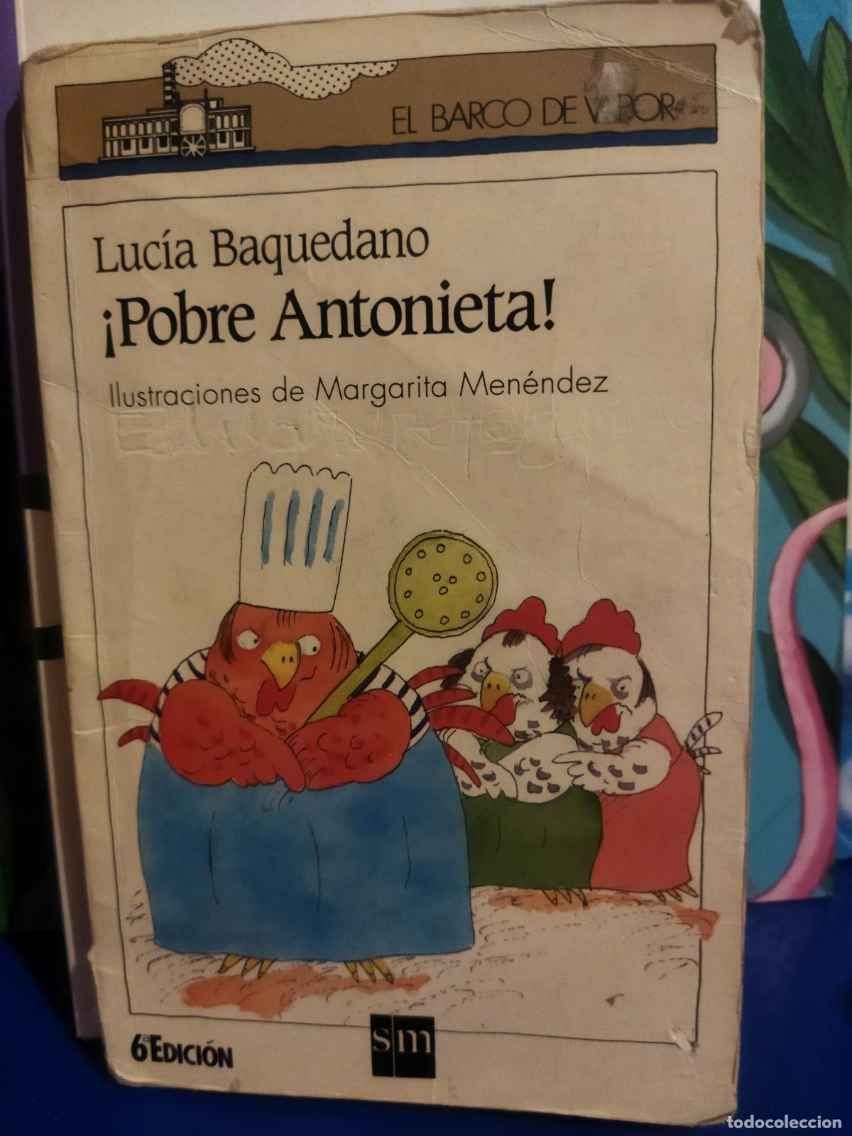 Libros de segunda mano: Pobre Antonieta ! Lucia Baquedano sm