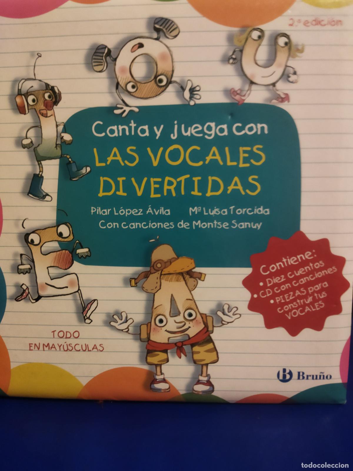 Libros de segunda mano: Canta y juega con las vocales divertidas