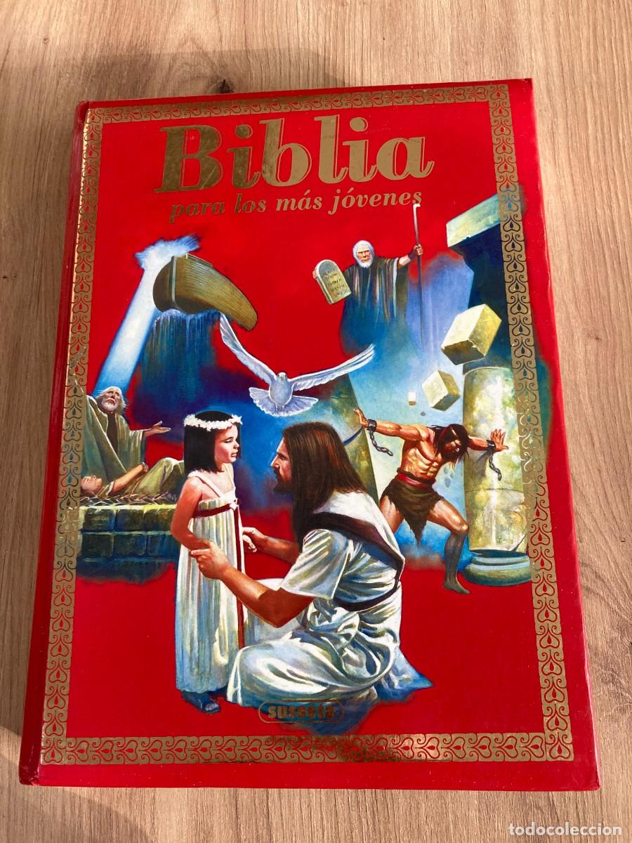 Libros de segunda mano: Biblia para los m&aacute;s j&oacute;venes Susaeta