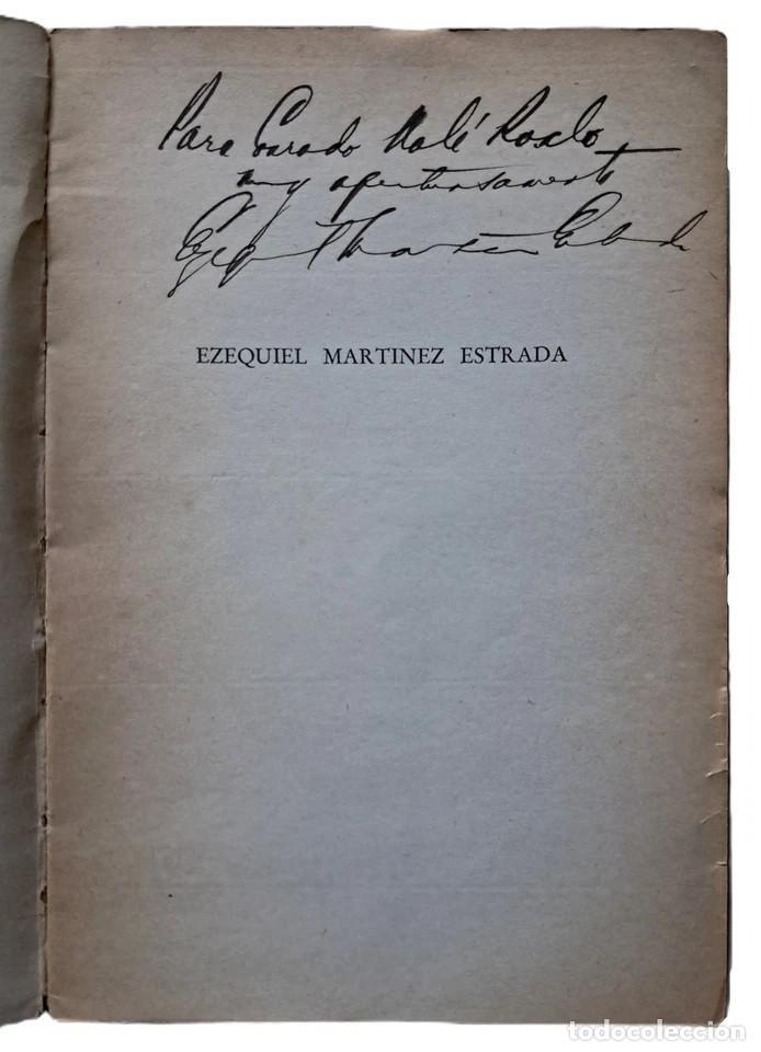Libros de segunda mano: Martinez Estrada, Ezequiel - La Cabeza de Goliath - 1&deg; Edici&oacute;n - (1940) - SIGNED - Foto 2