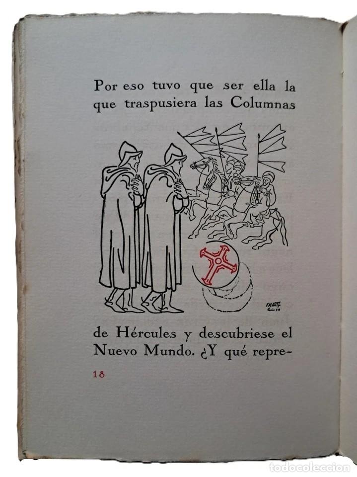 Libros de segunda mano: Larreta, Enrique - Discurso en Sevilla - Francisco Mateos - (1929) - SIGNED - Foto 3