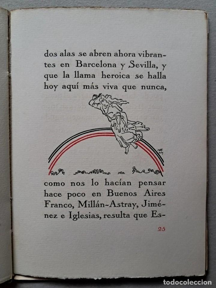 Libros de segunda mano: Larreta, Enrique - Discurso en Sevilla - Francisco Mateos - (1929) - SIGNED - Foto 4