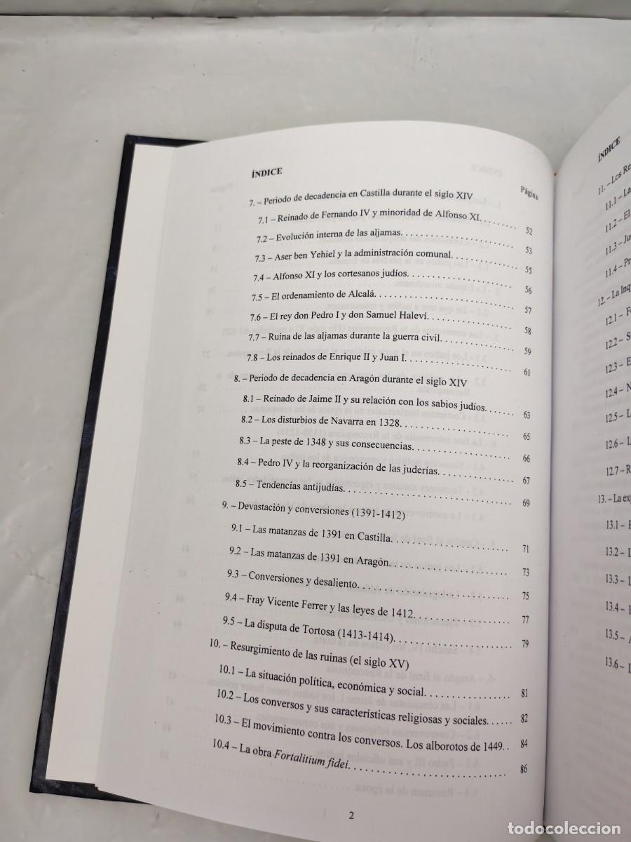 Libros de segunda mano: SEFARAD: Los Jud&iacute;os en Espa&ntilde;a hasta su expulsi&oacute;n - Foto 4