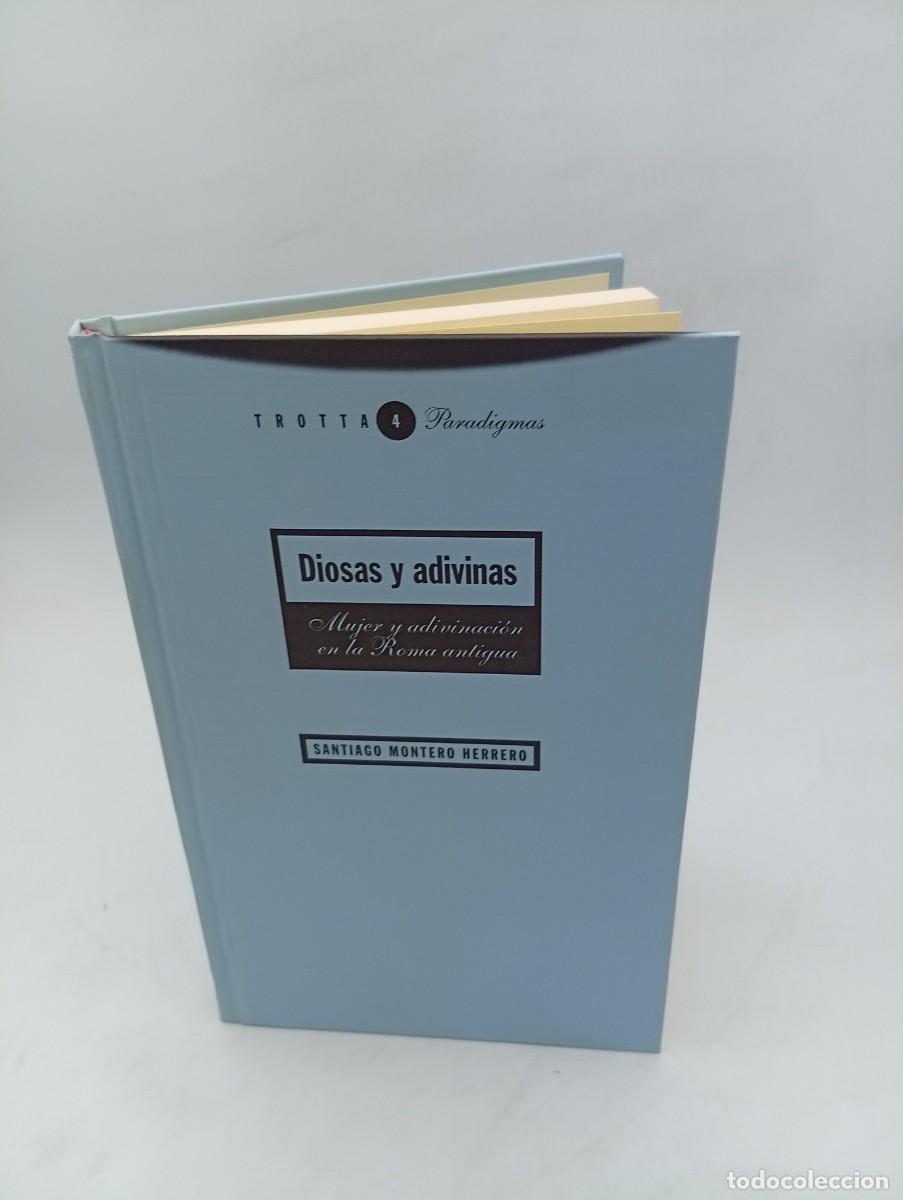 Libros de segunda mano: DIOSAS Y ADIVINAS. MUJER Y ADIVINACION EN LA ROMA ANTIG&Uuml;A. SANTIAGO MONTERO HERRERO. 1994. PAGS:254.