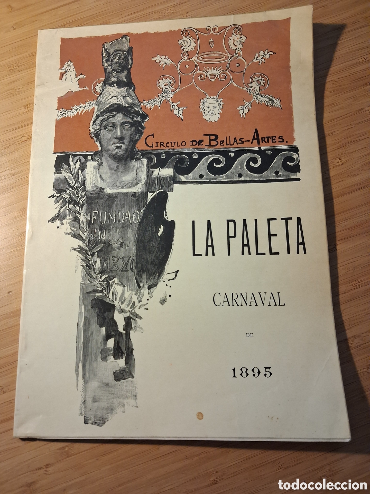 Libros de segunda mano: La paleta. Carnaval de 1895 - VVAA (Circulo de Bellas Artes 1980)