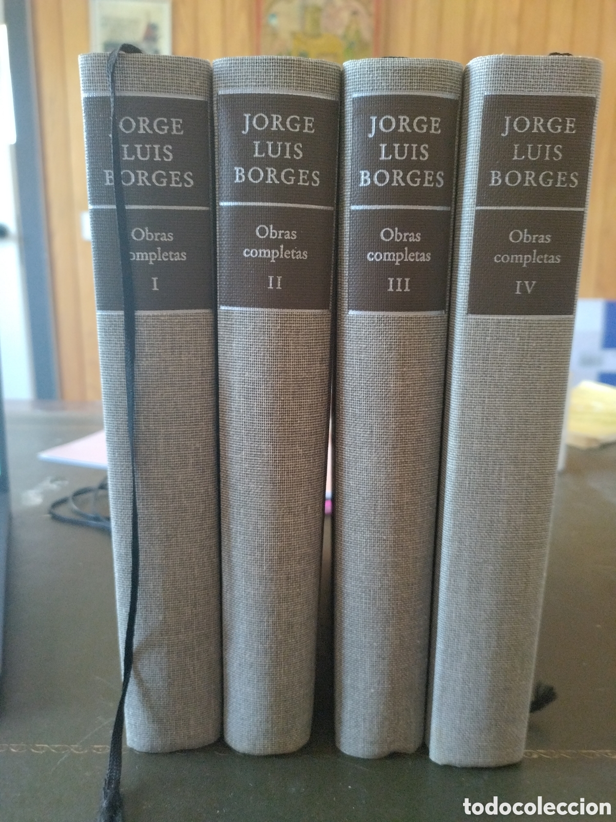 Libros de segunda mano: Obras completas. I, II, III y IV. Jorge Luis Borges. C&iacute;rculo de lectores. - Foto 1