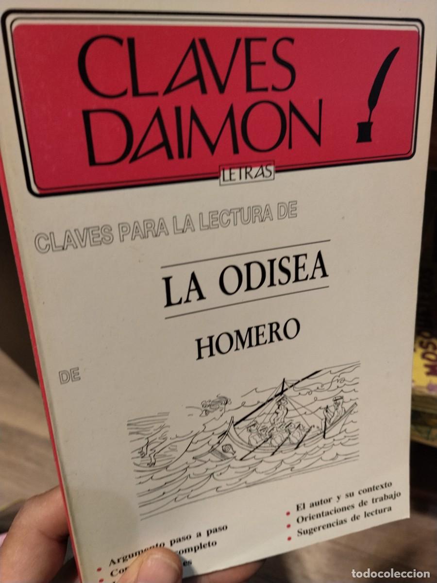 Libri di seconda mano: Claves DAIMON. La Odisea de Homero