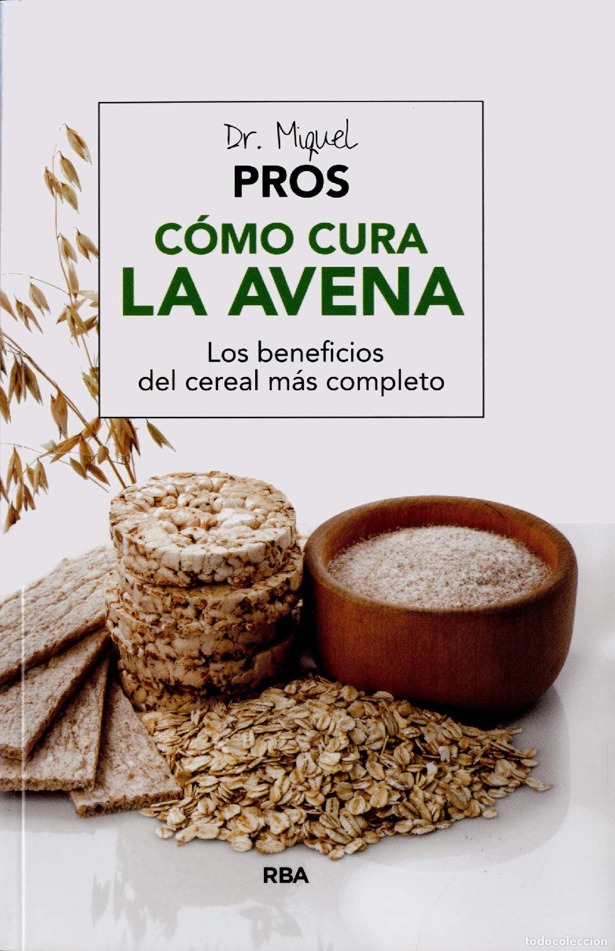 Libros de segunda mano: C&oacute;mo cura la avena (SALUD) - Foto 1