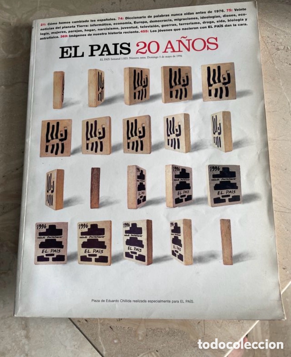 Libros de segunda mano: El Pa&iacute;s 20 A&ntilde;os revista extra El Pa&iacute;s Semanal