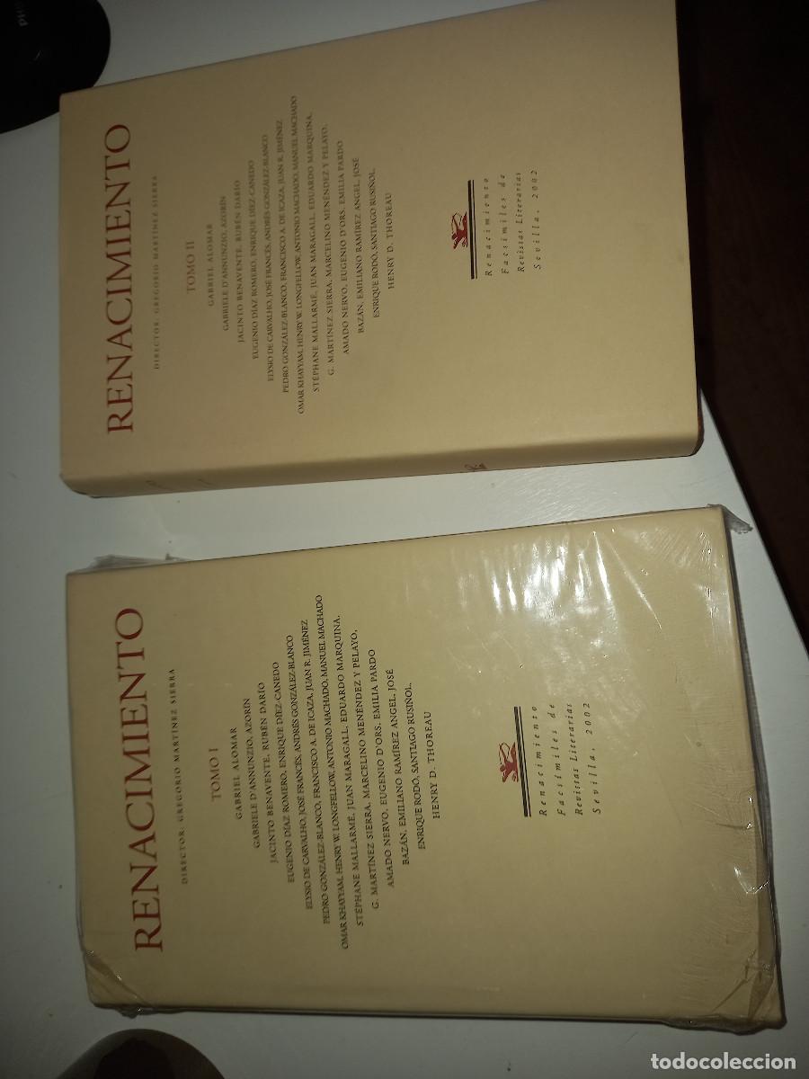 Libros de segunda mano: RENACIMIENTO. Madrid (1907). Colecci&oacute;n completa (10 n&uacute;meros). 2 tomos. Dirigida por Gregorio Mart&iacute;ne