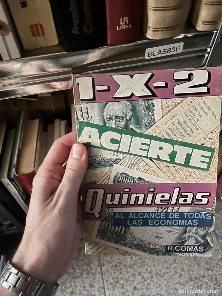 Libros de segunda mano: BLAS83E libro 1X2 acierte quinielas, al alcance de todas las economias