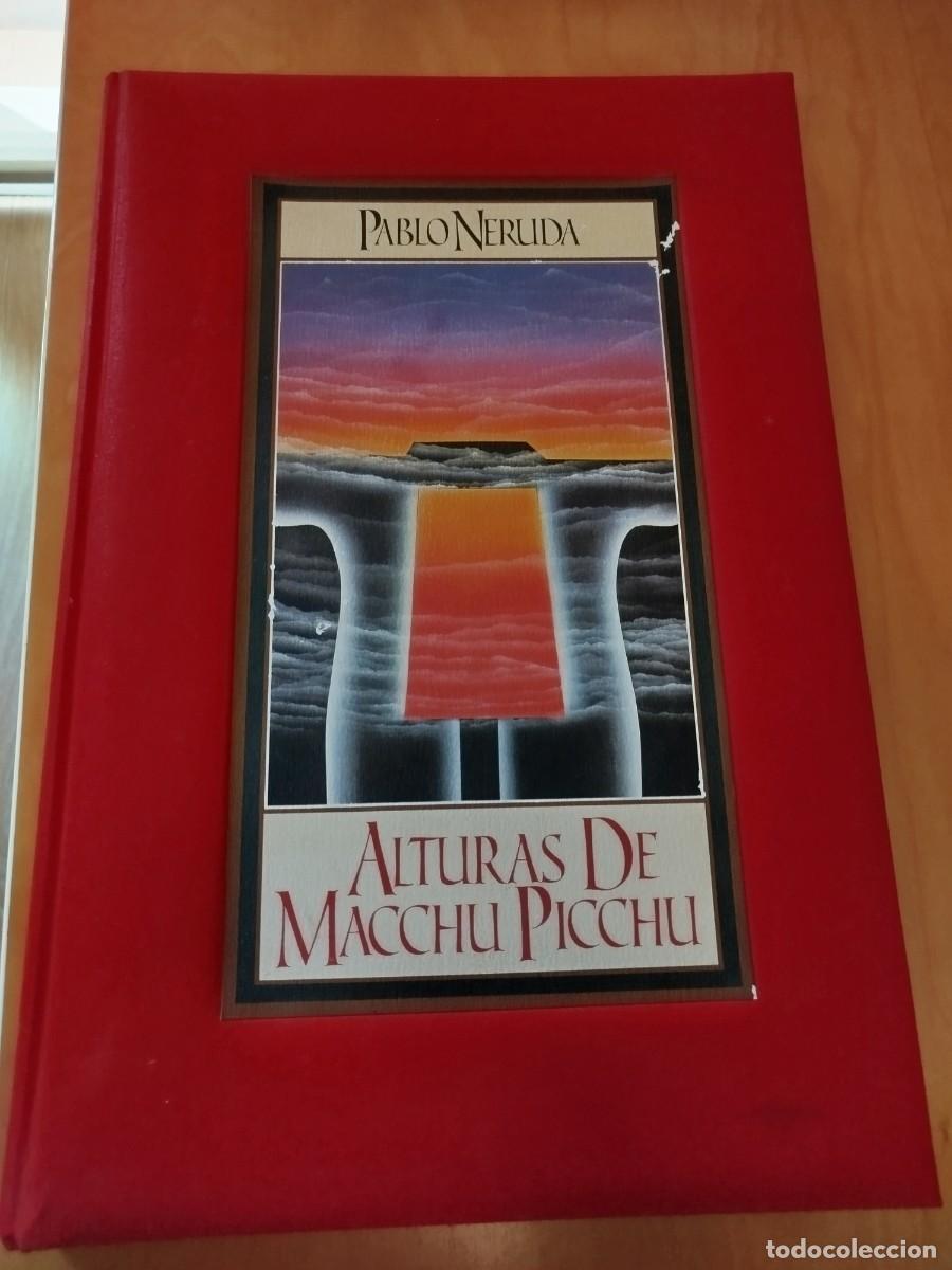 Libros de segunda mano: Alturas de Macchu Picchu &ndash; Edici&oacute;n especial numerada (Ejemplar n&ordm; 410/500).